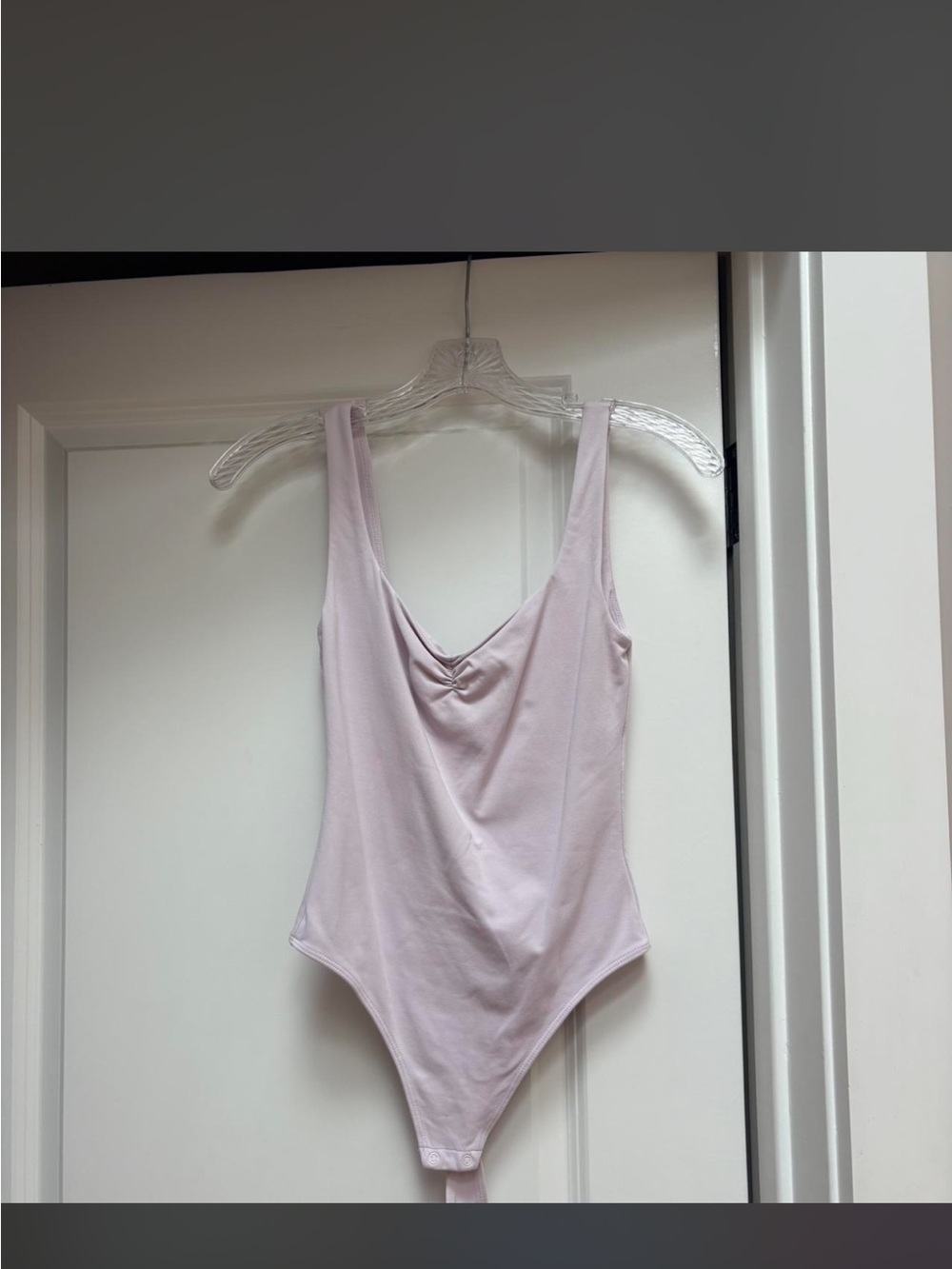 babaton aritizia Lilac Scoop Neck Bodysuit